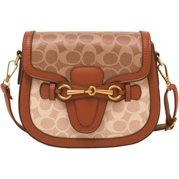 Crossbody Bags Women Golden Buckle Leather Purse Handbag | eBay Women Small Crossbody Bags Women Golden Buckle Leather Purse Handbag